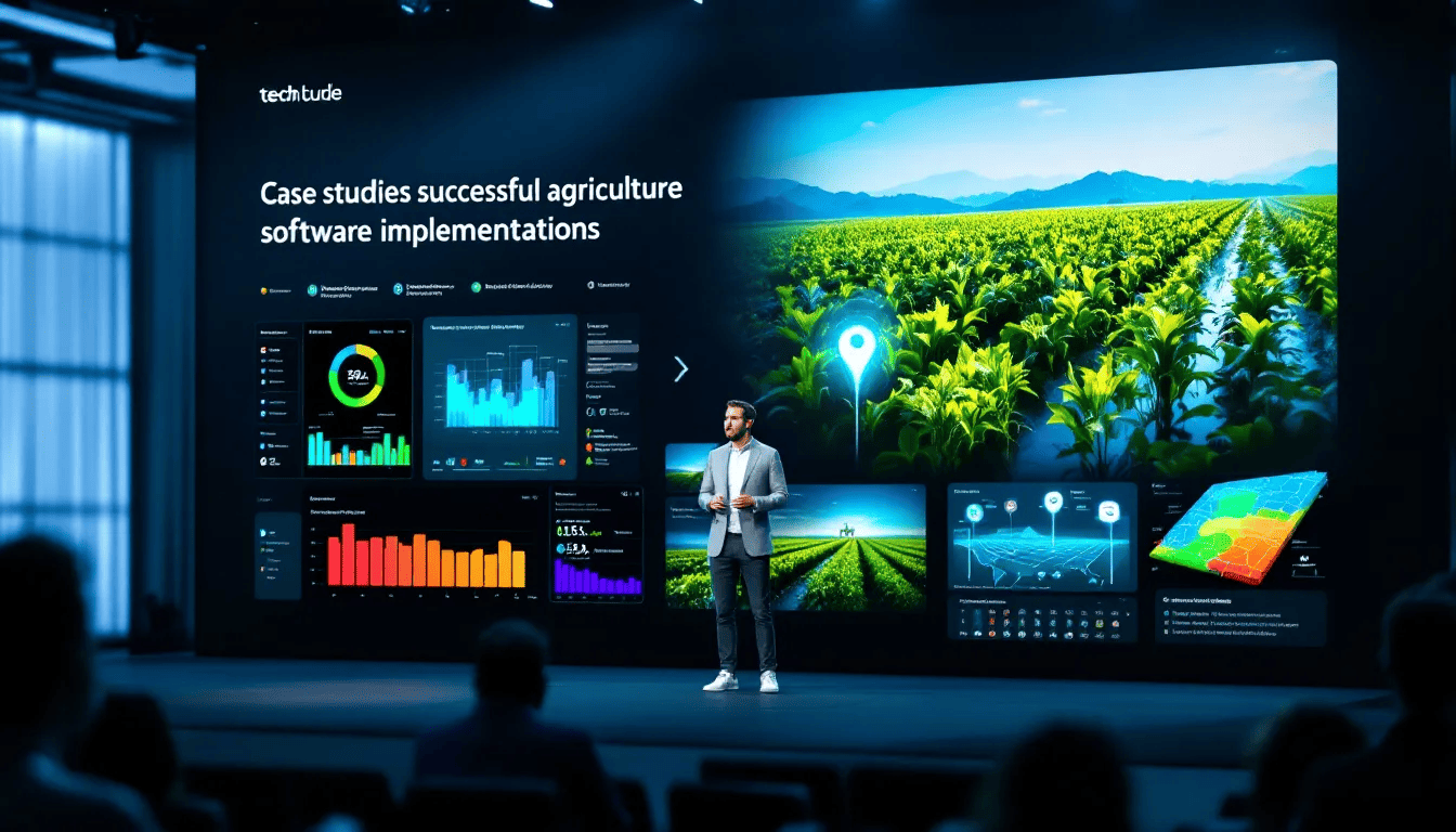 Case studies of successful agriculture software implementations.