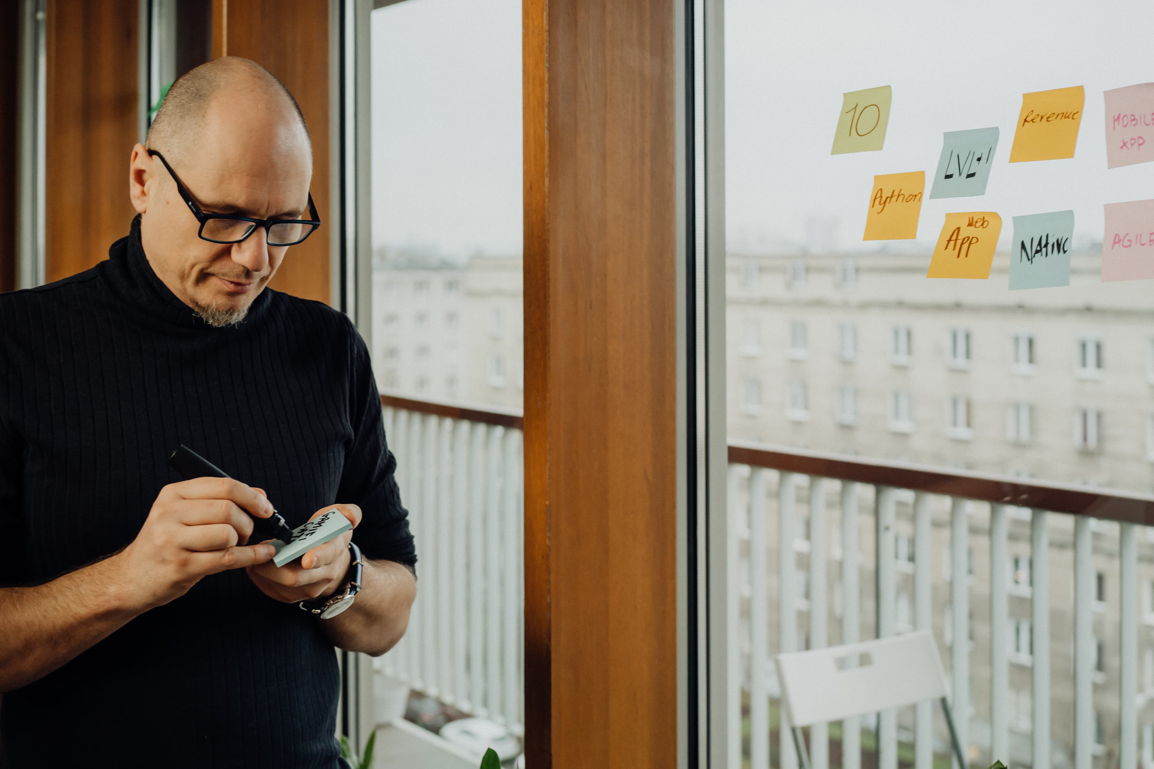 Startup founder choosing the right software house for product development