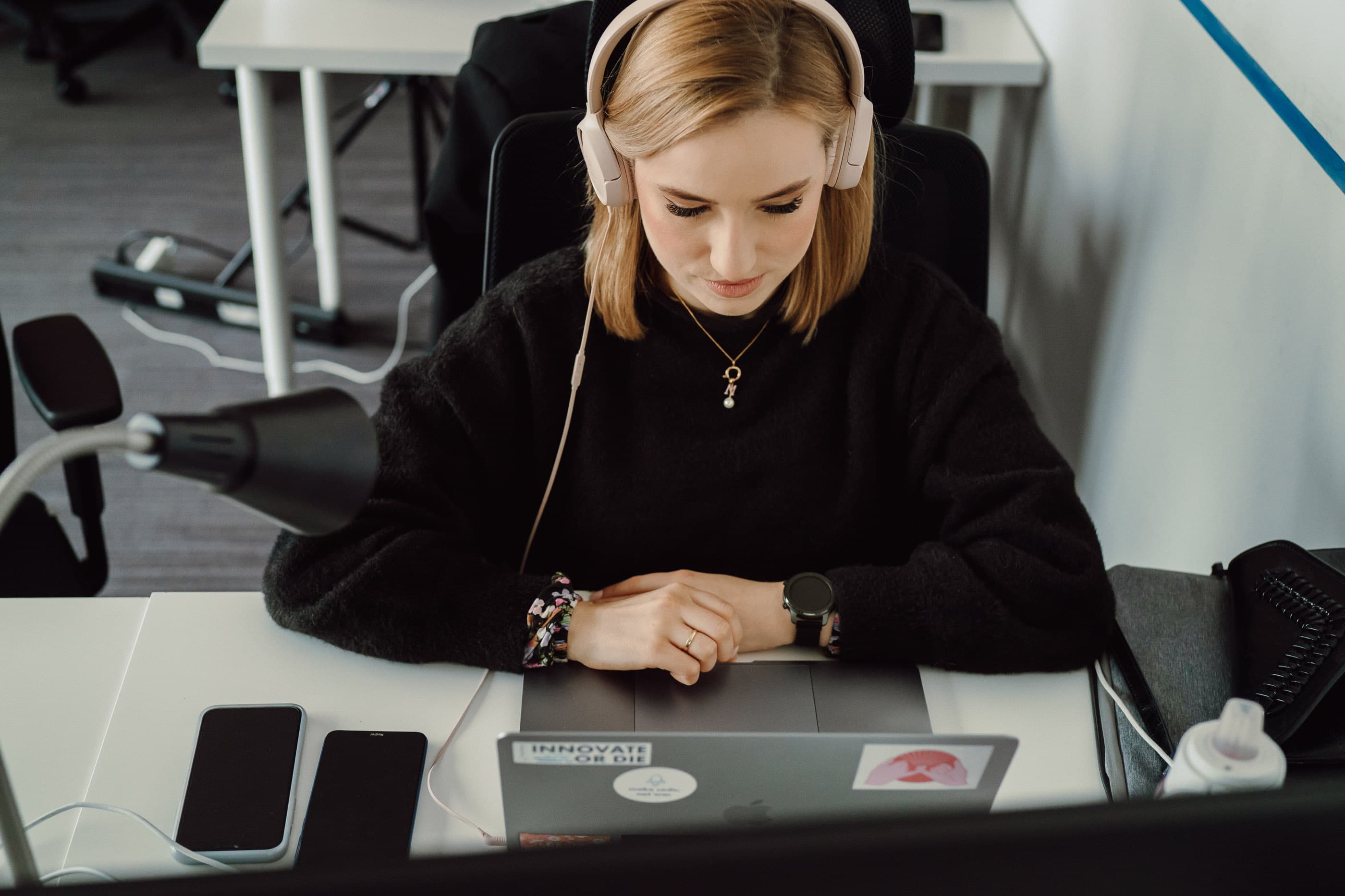 Remote development team collaborating online with digital tools