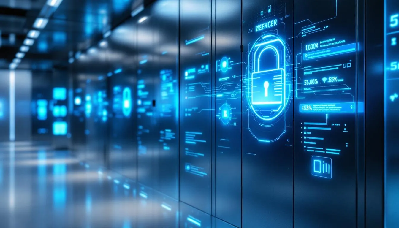 A smart locker solution demonstrating enhanced security features.