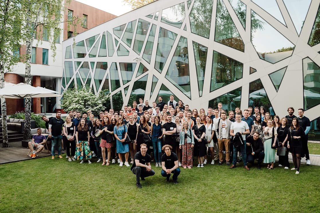 Zespół Startup House podczas firmowego wydarzenia
