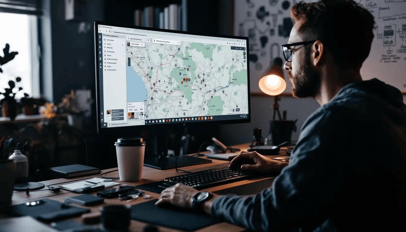 Customizing maps for enterprise needs with Mapbox tools.