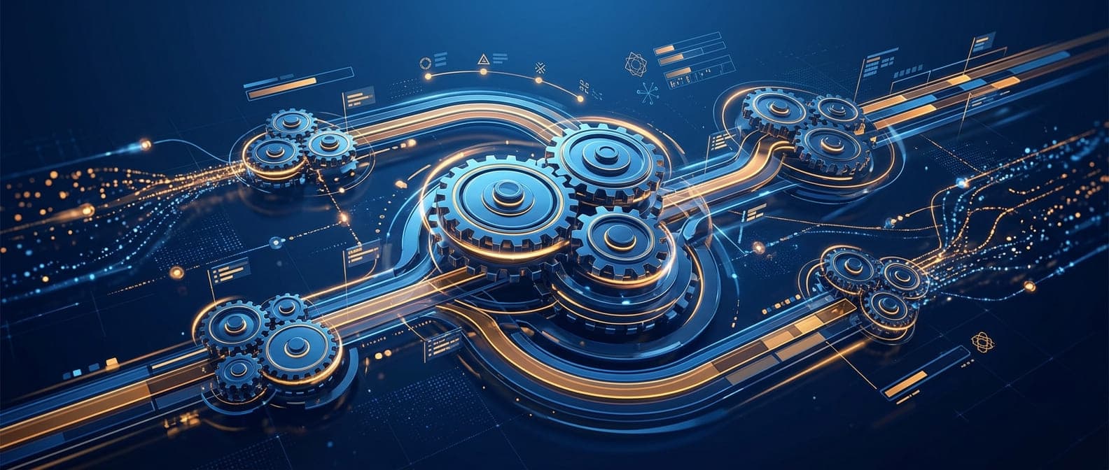 Dashboard AI wizualizujący dynamiczny harmonogram produkcji w czasie rzeczywistym