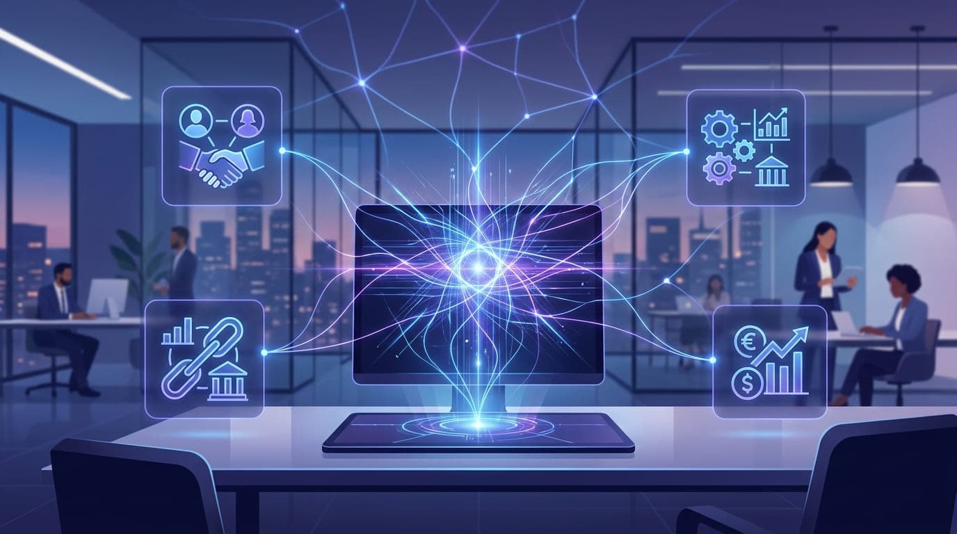 Agent AI zintegrowany z systemami CRM i ERP przedsiębiorstwa