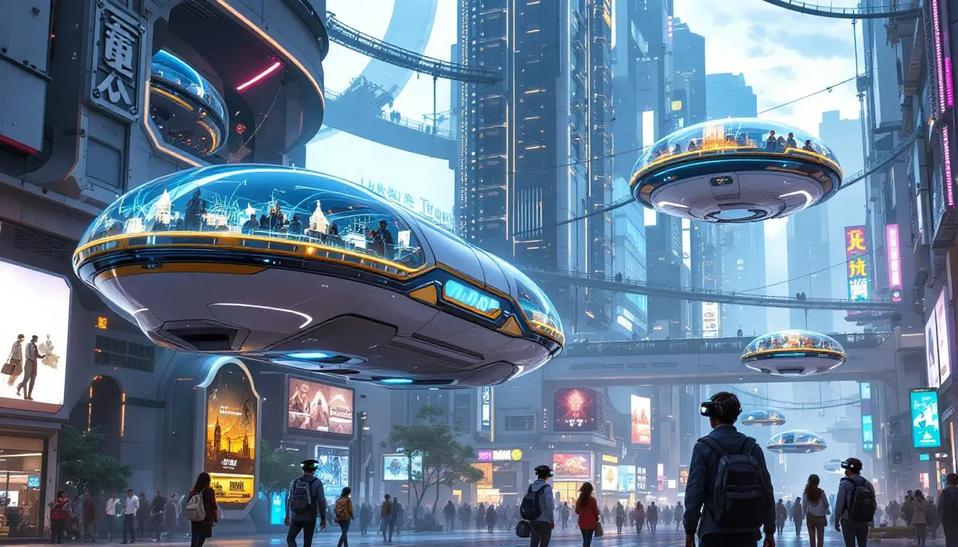 Immersive technologies enhancing tourism experiences.